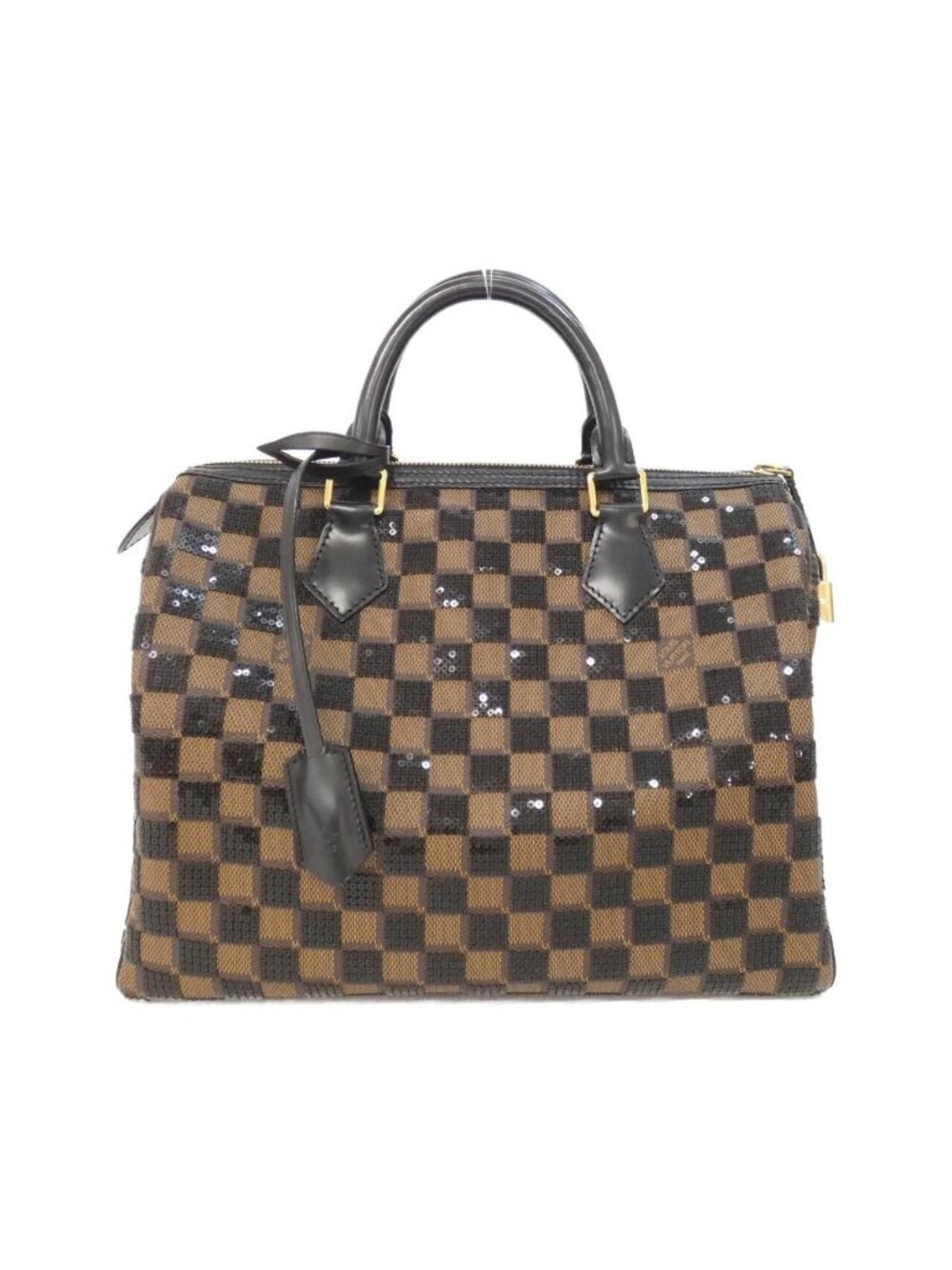 Louis Vuitton Vintage Damier Payette Speedy 30 Boston